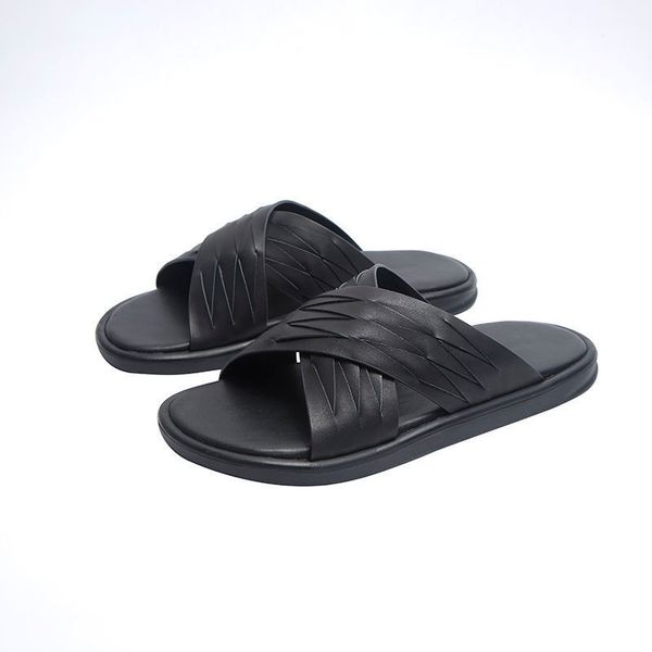 hand woven cowhide men cross sandals anti slip thick bottomed one line sandals new foreign trade leather sandals, Black
hand woven cowhide men cross sandals anti slip thick bottomed one line sandals new foreign trade leather sandals, Black