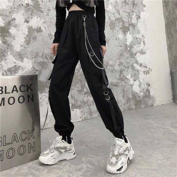 qweek punk cargo pant joggers hippie chain pockets loose black s baggy harajuku streetwear oversize trousers hip hop 211007, Black;white
qweek punk cargo pant joggers hippie chain pockets loose black s baggy harajuku streetwear oversize trousers hip hop 211007, Black;white