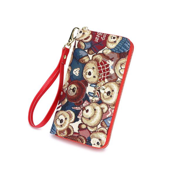 women 2021 new fashion trend all-match bear wallet ladies clutch change mobile phone case purses and handbags luxury designer
women 2021 new fashion trend all-match bear wallet ladies clutch change mobile phone case purses and handbags luxury designer