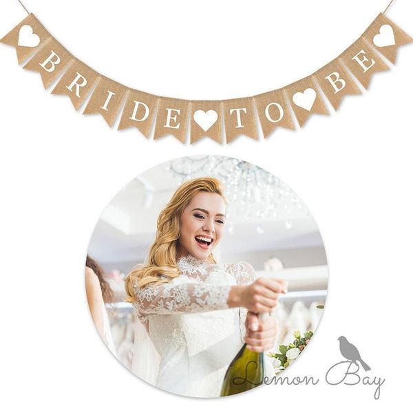 party decoration bride to be banner wedding flag bunting burlap bachelorette decorations
party decoration bride to be banner wedding flag bunting burlap bachelorette decorations