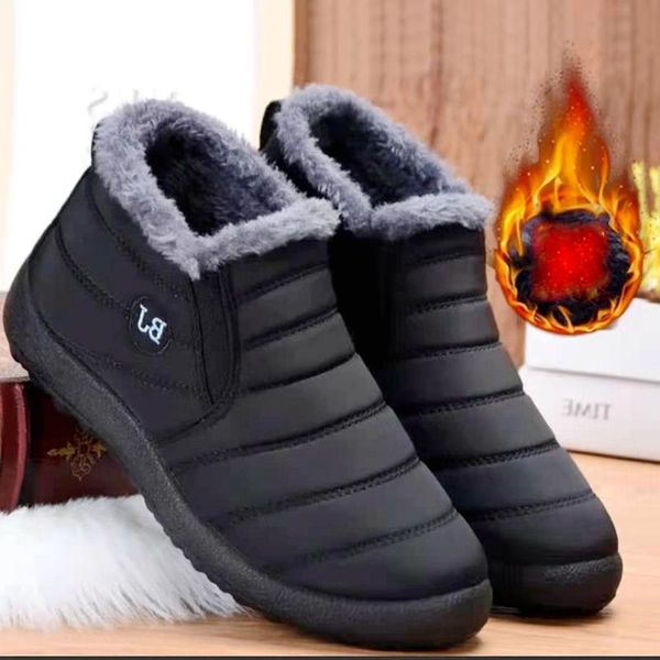 boots 2021 cotton winter mom short waterproof and warm comfortable trend fashion wearable women casual elastic band shoes, Black
boots 2021 cotton winter mom short waterproof and warm comfortable trend fashion wearable women casual elastic band shoes, Black