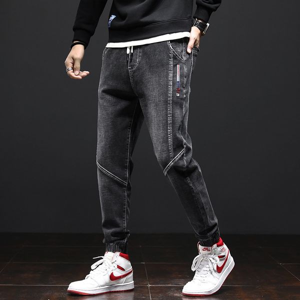 jeans, loose 2021 men's new corset, harem capris, korean version, slim student's pants, four seasons fashion, Black
jeans, loose 2021 men's new corset, harem capris, korean version, slim student's pants, four seasons fashion, Black