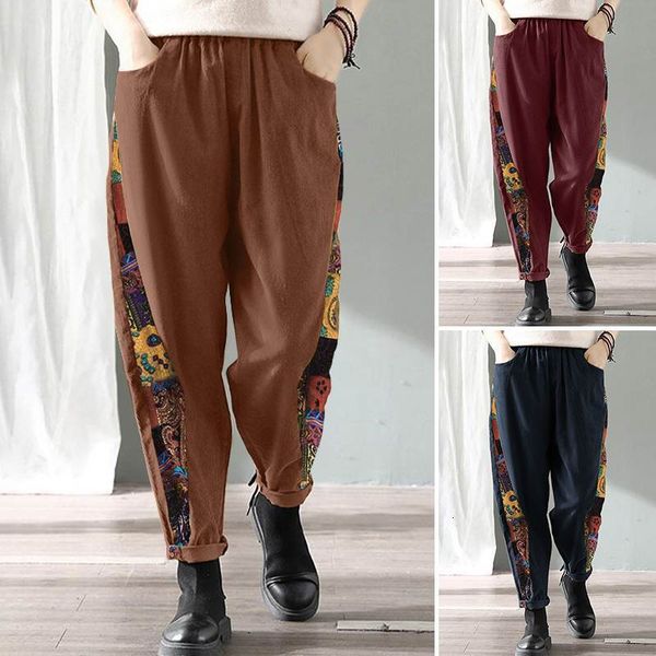 capris vintage printed patchwork pants women's spring trousers 2021 casual elastic waist long pantalon female cotton turnip 7, Black;white
capris vintage printed patchwork pants women's spring trousers 2021 casual elastic waist long pantalon female cotton turnip 7, Black;white