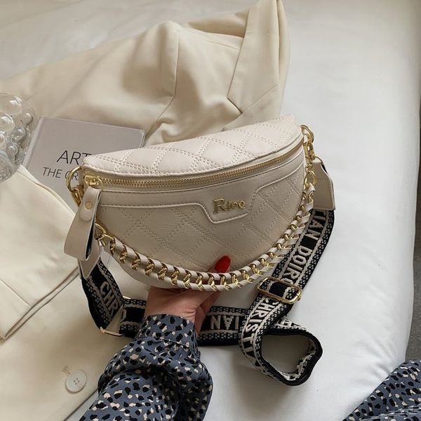 luxury quality style korean fashion solid color sewing letter waist chain handbag crossbody bag
luxury quality style korean fashion solid color sewing letter waist chain handbag crossbody bag