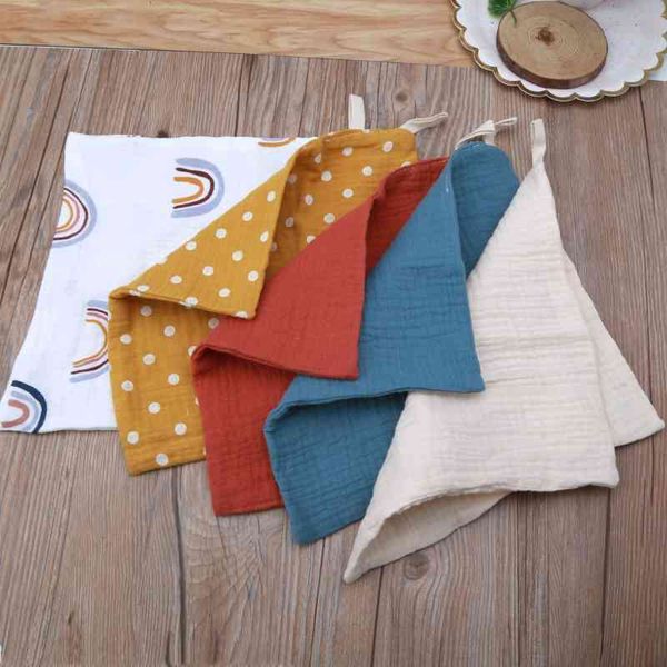5pcs cotton square muslin baby nursing towel 4 layers water washing handkerchief newborn burp cloth absorbent washcloth
5pcs cotton square muslin baby nursing towel 4 layers water washing handkerchief newborn burp cloth absorbent washcloth