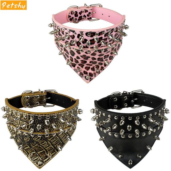 petshy leather pet dog bandana collars spiked studded adjustable cat scarf collar neckerchief for medium large dogs pitbull & leashes
petshy leather pet dog bandana collars spiked studded adjustable cat scarf collar neckerchief for medium large dogs pitbull & leashes