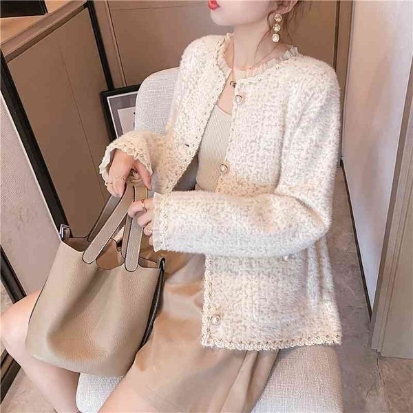 short loose korean women's cardigan spring and autumn small man wearing student coat knitted with 2021 new style, Black
short loose korean women's cardigan spring and autumn small man wearing student coat knitted with 2021 new style, Black