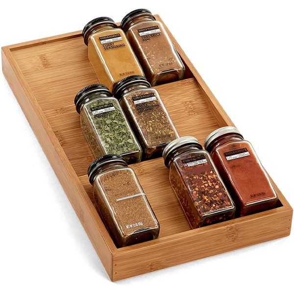 spice rack organizer 3-tier bamboo seasoning der tray 12 jars hoder for kitchen spice storage spice jars
spice rack organizer 3-tier bamboo seasoning der tray 12 jars hoder for kitchen spice storage spice jars
