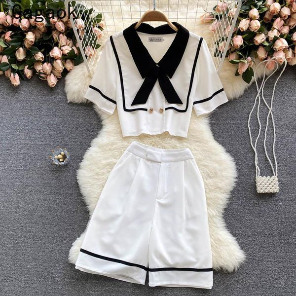 women's tracksuits gagaok preppy style two piece set women 2021 spring autumn patchwork fashion korean chic wild outfits v-neck shirts, Gray
women's tracksuits gagaok preppy style two piece set women 2021 spring autumn patchwork fashion korean chic wild outfits v-neck shirts, Gray