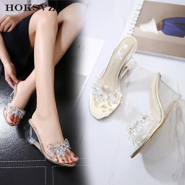 women crystal wedge sandals women's summer 2021 transparent pumps rhinestone lfd, Black
women crystal wedge sandals women's summer 2021 transparent pumps rhinestone lfd, Black