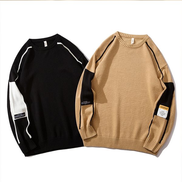 color matching design sweater, cotton comfortable pullover, fashion sportswear, long-sleeved hoodie, popular, Black
color matching design sweater, cotton comfortable pullover, fashion sportswear, long-sleeved hoodie, popular, Black