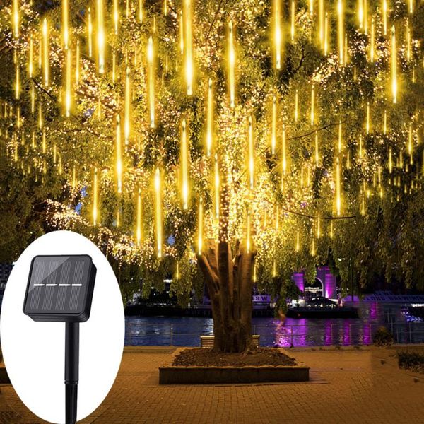 strings solar led falling raindrop icicle light outdoor meteor shower rain christmas fairy string for backyard tree decor
strings solar led falling raindrop icicle light outdoor meteor shower rain christmas fairy string for backyard tree decor