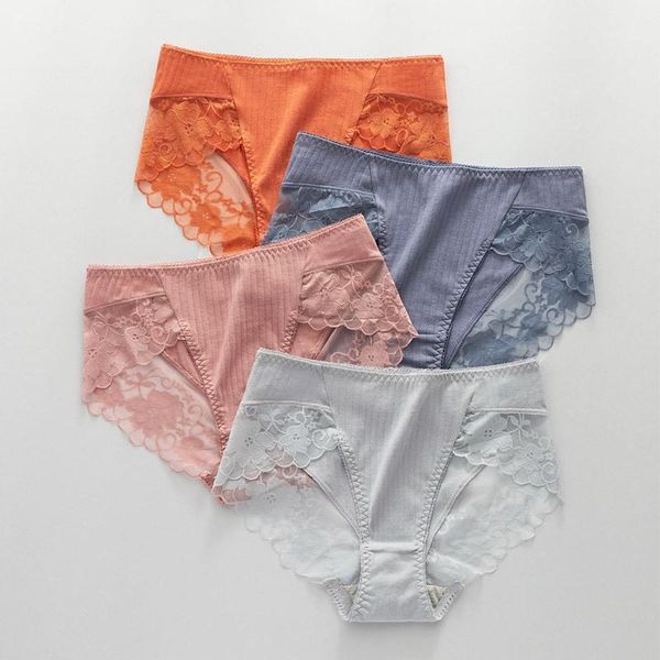 women's panties 4pcs women lady underwear breathable low waist briefs lace intimates lingerie comfortable solid color underpants, Black;pink
women's panties 4pcs women lady underwear breathable low waist briefs lace intimates lingerie comfortable solid color underpants, Black;pink