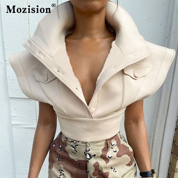 women's vests mozision streetwear sleeveless jacket vest women pockets single breasted cropped coats autumn stand collar jackets, Black;white
women's vests mozision streetwear sleeveless jacket vest women pockets single breasted cropped coats autumn stand collar jackets, Black;white