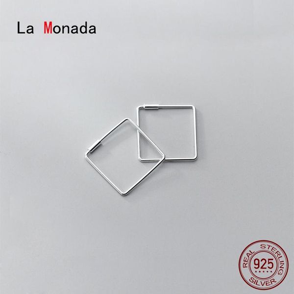 hoop & huggie la monada minimalist square big large woman earrings silver 925 fine jewelry sterling for women hoops, Golden;silver
hoop & huggie la monada minimalist square big large woman earrings silver 925 fine jewelry sterling for women hoops, Golden;silver