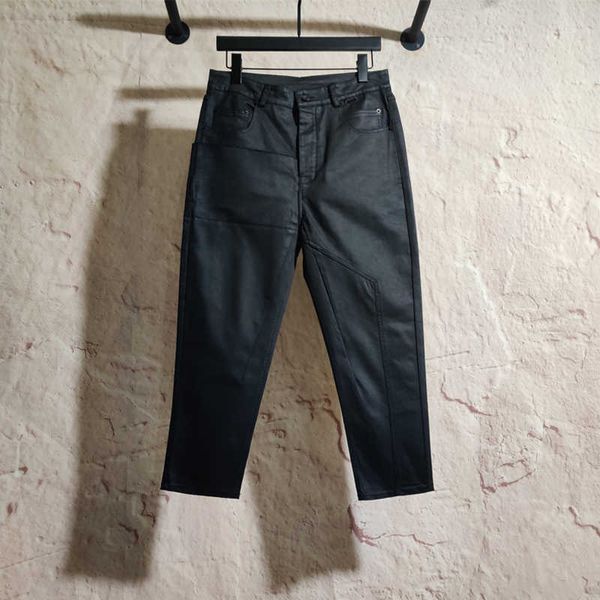 fashion outlet dark deconstruction wax face jeans capris ro style niche coating splicing capris 6o8t 4t68, White;black
fashion outlet dark deconstruction wax face jeans capris ro style niche coating splicing capris 6o8t 4t68, White;black