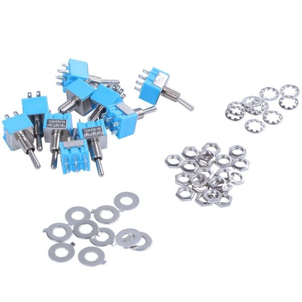 smart home control 10pcs ac 125v 6a on-off-on dpdt latching mini toggle switch blue 6mm
smart home control 10pcs ac 125v 6a on-off-on dpdt latching mini toggle switch blue 6mm