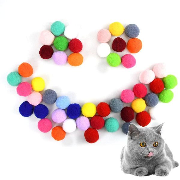 cat toys 70pcs cute funny stretch plush ball 1in toy creative colorful interactive pom chew
cat toys 70pcs cute funny stretch plush ball 1in toy creative colorful interactive pom chew