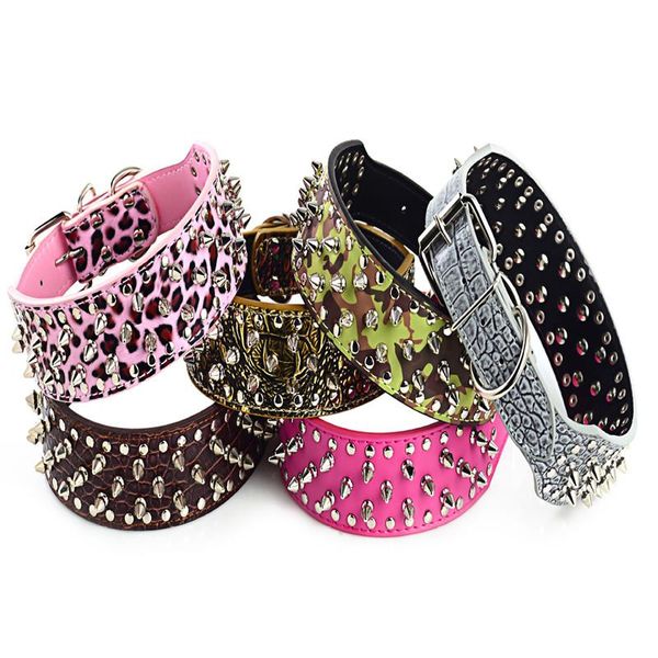 pet dog rivet collars pu leather round nail studded necklace spiked strap punk style small dogs cat collar & leashes
pet dog rivet collars pu leather round nail studded necklace spiked strap punk style small dogs cat collar & leashes