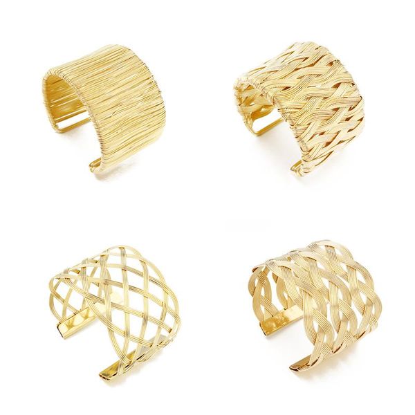 tennis dayoff geometric simple gold silver open cuff bangles bracelet for women jewelry hollow metal minimalism boho wide bracelets b67, Golden;silver
tennis dayoff geometric simple gold silver open cuff bangles bracelet for women jewelry hollow metal minimalism boho wide bracelets b67, Golden;silver