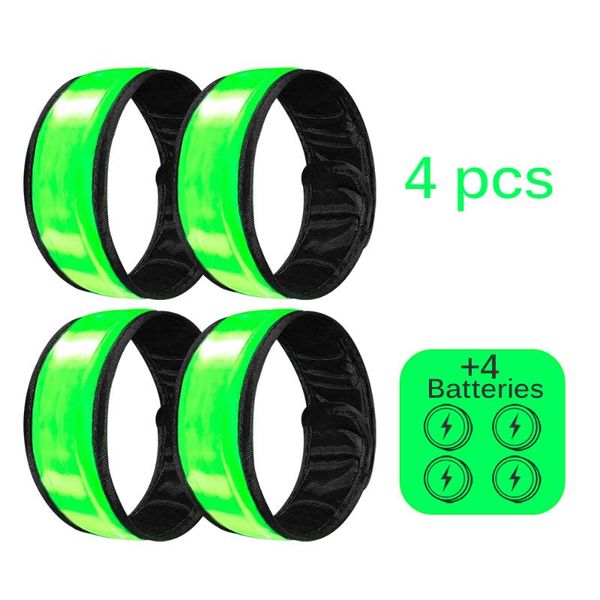 4pcs night running led armband outdoor cycling jogging arm strap bike safety light reflective belt warning wristband waterproof wrist suppor, Black;red
4pcs night running led armband outdoor cycling jogging arm strap bike safety light reflective belt warning wristband waterproof wrist suppor, Black;red