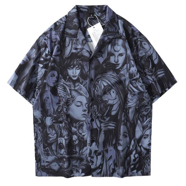 plus size t-shirt houzhou gothic shirt women summer dark punk hawaiian beach style harajuku loose oversized streetwear girl print, Black
plus size t-shirt houzhou gothic shirt women summer dark punk hawaiian beach style harajuku loose oversized streetwear girl print, Black