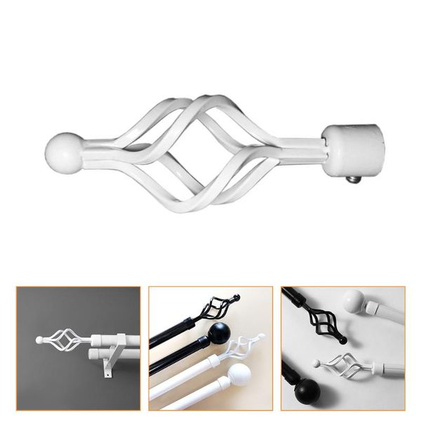 other home decor 2pcs curtain pole plug end rod finals accessory decorative roman