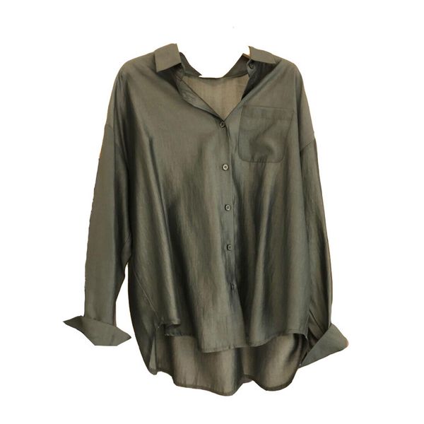 simple solid thin women button up shirts blouses korean fashion spring long sleeve ladies all match blusas mujer 210514, White
simple solid thin women button up shirts blouses korean fashion spring long sleeve ladies all match blusas mujer 210514, White