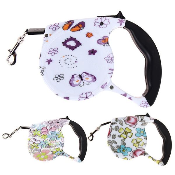 dog collars & leashes 5m retractable leash floral print automatic lead walking for dogs small medium pets products
dog collars & leashes 5m retractable leash floral print automatic lead walking for dogs small medium pets products