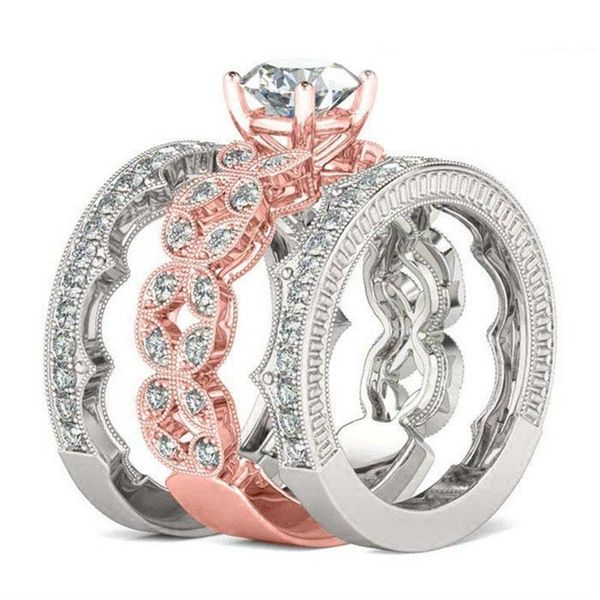 wedding rings 3-piece ring female irregular pattern stitching inlaid white rhinestone fashion ladies anniversary jewelry gift, Slivery;golden
wedding rings 3-piece ring female irregular pattern stitching inlaid white rhinestone fashion ladies anniversary jewelry gift, Slivery;golden