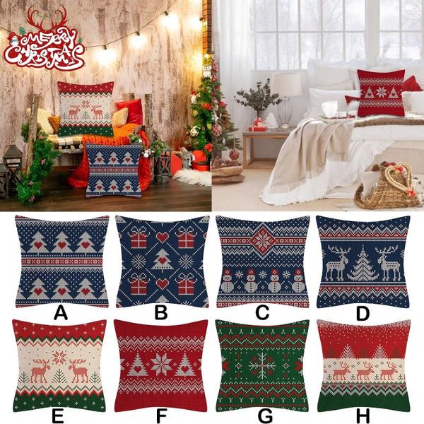 cushion/decorative pillow christmas cushion cover navidad merry decorations for home 2021 xmas noel cristmas ornaments natal gifts 2022 #t2p
cushion/decorative pillow christmas cushion cover navidad merry decorations for home 2021 xmas noel cristmas ornaments natal gifts 2022 #t2p