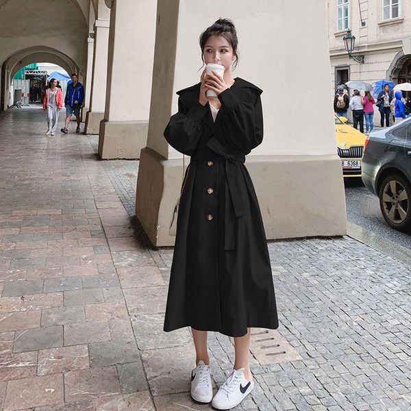 women's trench coats fy1054 fad spring autumn winter women casual ladies work wear nice woman female ol long coat, Tan;black
women's trench coats fy1054 fad spring autumn winter women casual ladies work wear nice woman female ol long coat, Tan;black