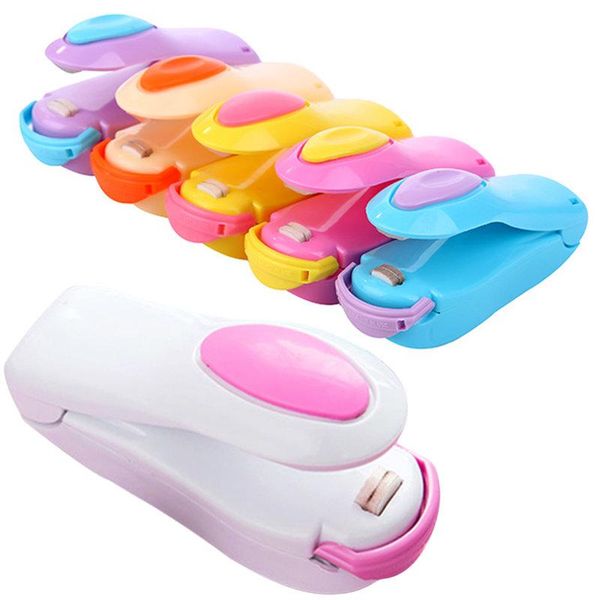 fashion 1pc mini heat sealing machine household impulse seal packing plastic bag 6 colors clips
fashion 1pc mini heat sealing machine household impulse seal packing plastic bag 6 colors clips