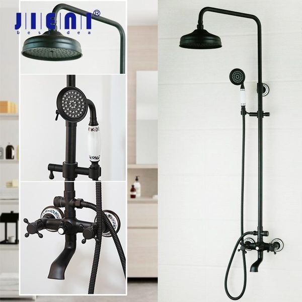 black wall mounted shower sets orb 8 inch solid brass head ceramic heldhead faucet bathtub waterfall bathroom
black wall mounted shower sets orb 8 inch solid brass head ceramic heldhead faucet bathtub waterfall bathroom