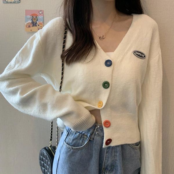 knit sweater women autumn female casual long sleeve button cardigan knitted sweaters coat femme winter warm clothes white black women's
knit sweater women autumn female casual long sleeve button cardigan knitted sweaters coat femme winter warm clothes white black women's