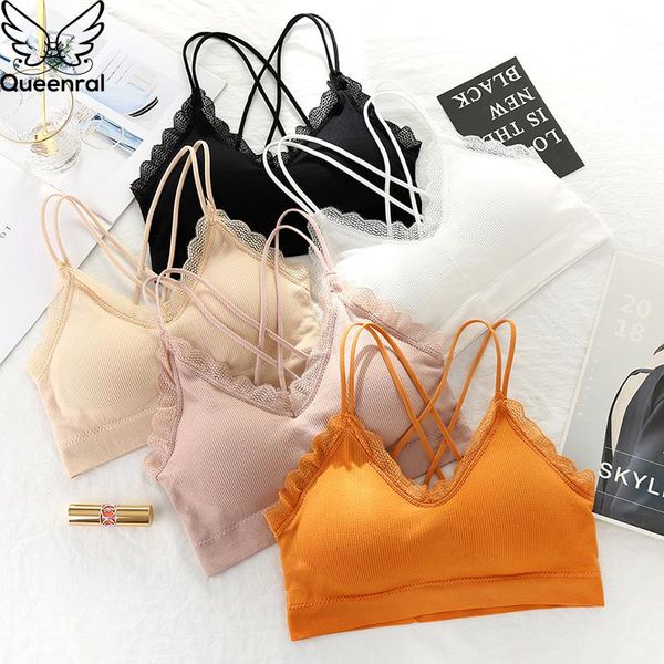 bras queenral lace for women underwear seamless bralette push up bra crop wireless lingerie active bh brassiere, Red;black
bras queenral lace for women underwear seamless bralette push up bra crop wireless lingerie active bh brassiere, Red;black