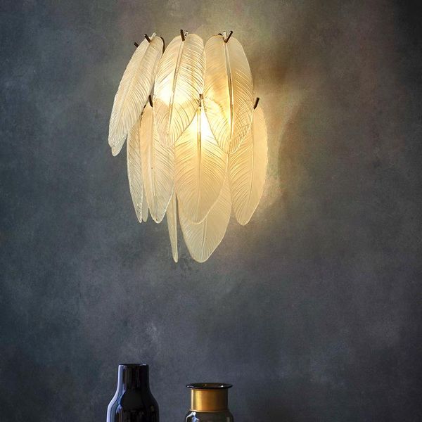 wall lamp nodic led bedroom bedside living room background creative glass feather decor staircase aisle
wall lamp nodic led bedroom bedside living room background creative glass feather decor staircase aisle