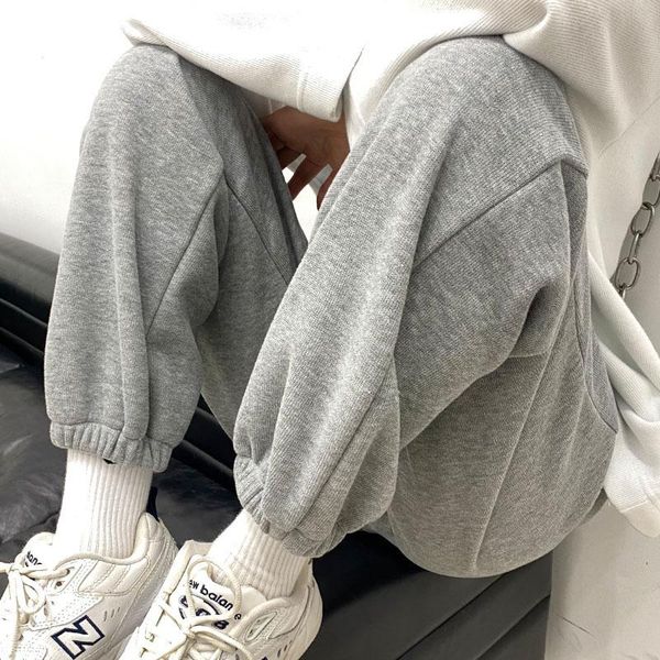 women's pants & capris sportswear 2021 spring and autumn slim, versatile, loose high waist casual pants, legged harlan, Black;white
women's pants & capris sportswear 2021 spring and autumn slim, versatile, loose high waist casual pants, legged harlan, Black;white