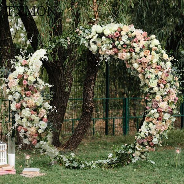 customized wedding simulation silk crescent arch flower row wall decoration t table flowers arrangement floral props decorative & wreaths
customized wedding simulation silk crescent arch flower row wall decoration t table flowers arrangement floral props decorative & wreaths