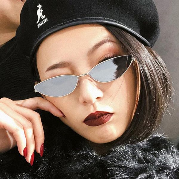 vintage fashion cat eye sunglasses retro women feminine glasses metal frame uv400, White;black
vintage fashion cat eye sunglasses retro women feminine glasses metal frame uv400, White;black