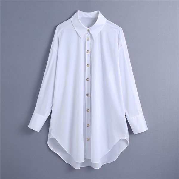 women's blouses & shirts women casual turn-down collar sprint white za long oversize female fashion single breasted loose blouse t
women's blouses & shirts women casual turn-down collar sprint white za long oversize female fashion single breasted loose blouse t