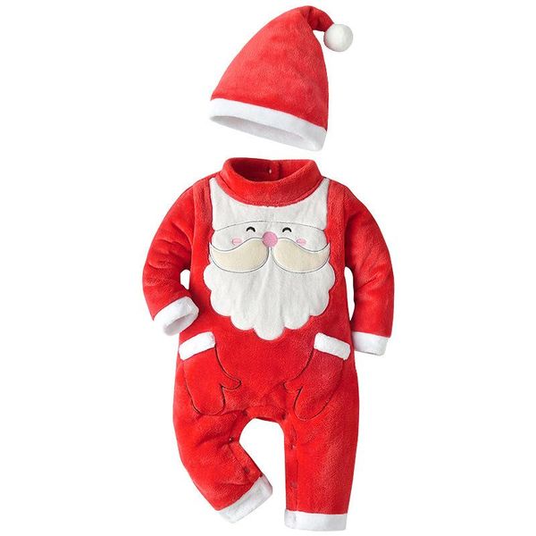 clothing sets baby boy clothes print christmas flannel romper hat full sleeve jumpsuit girl autumn winter, White
clothing sets baby boy clothes print christmas flannel romper hat full sleeve jumpsuit girl autumn winter, White