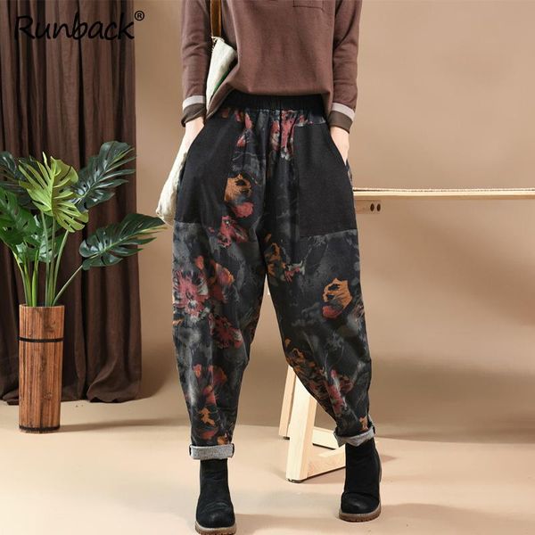 women's pants & capris runback harem women retro flower print knitted thin spliced harlem crop for elastic waist trousers, Black;white
women's pants & capris runback harem women retro flower print knitted thin spliced harlem crop for elastic waist trousers, Black;white