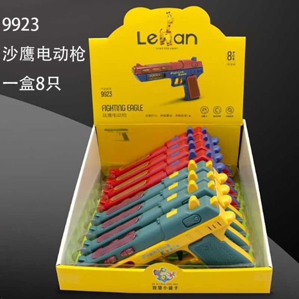 9923 sand eagle electric gun vibration le fan small expert toy music electric flash gun
9923 sand eagle electric gun vibration le fan small expert toy music electric flash gun