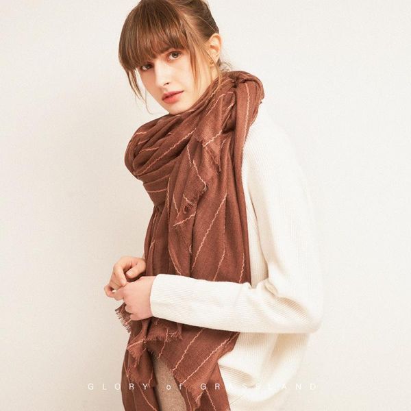 scarves 2021origin pure wool women's striped scarfjapanese style line simple fashion warm shawl couple decorative scarffour seasons, Blue;gray
scarves 2021origin pure wool women's striped scarfjapanese style line simple fashion warm shawl couple decorative scarffour seasons, Blue;gray