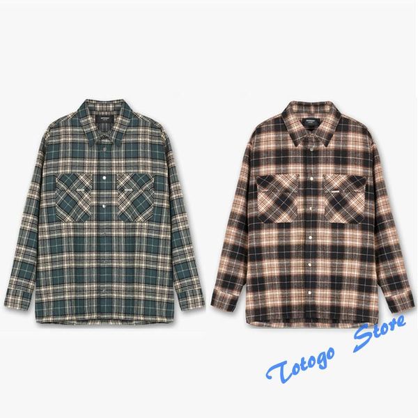 men's casual shirts spring autumn oversized plaid represent men women 1:1 double pockets allover lattice long sleeve blouse, White;black
men's casual shirts spring autumn oversized plaid represent men women 1:1 double pockets allover lattice long sleeve blouse, White;black