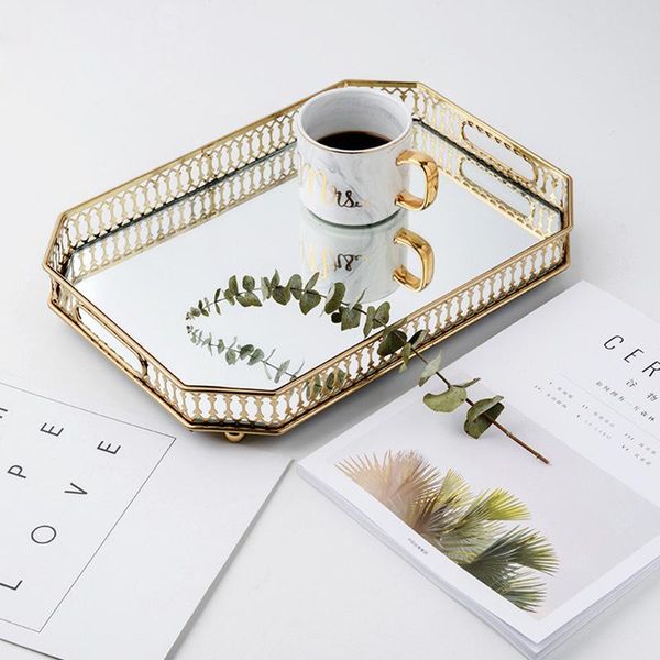 kitchen storage & organization nordic wrought iron gold mirror tray vintage rectangular round cosmetic jewelry dessert fruit glass plate hom
kitchen storage & organization nordic wrought iron gold mirror tray vintage rectangular round cosmetic jewelry dessert fruit glass plate hom