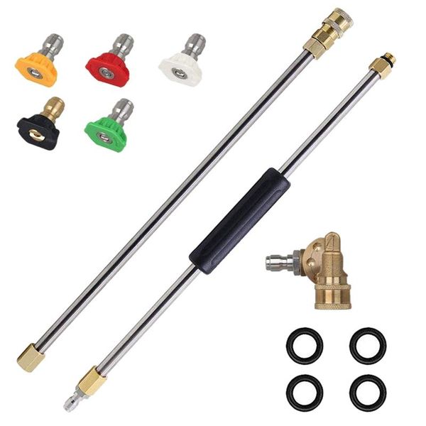 pressure washer extension spray wand with 5 nozzle tips 1 pivoting coupler, 4000 psi power cleaner accessories set watering equipments
pressure washer extension spray wand with 5 nozzle tips 1 pivoting coupler, 4000 psi power cleaner accessories set watering equipments