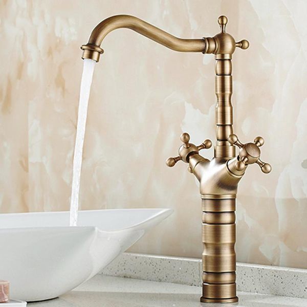 bathroom sink faucets antique brass finishing kitchen tap basin dual handle cold wash lavatory faucet1
bathroom sink faucets antique brass finishing kitchen tap basin dual handle cold wash lavatory faucet1