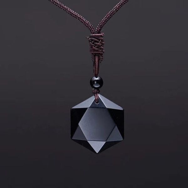 pendant necklaces black obsidian natural stone necklace for women men statement jewelry, Silver
pendant necklaces black obsidian natural stone necklace for women men statement jewelry, Silver